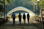 Photo of students on William & Mary campus